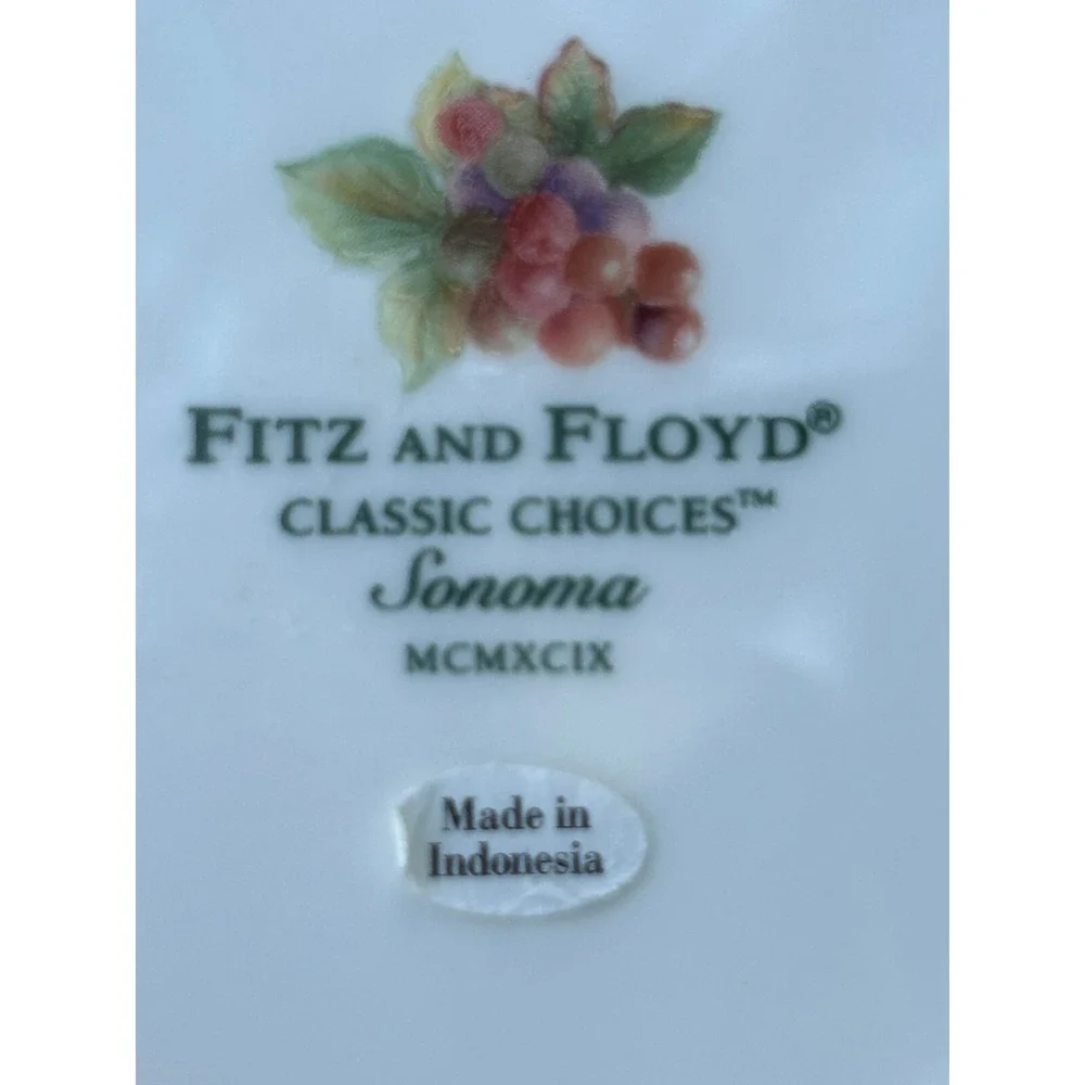 Fitz‎ and Floyd Sonoma 10